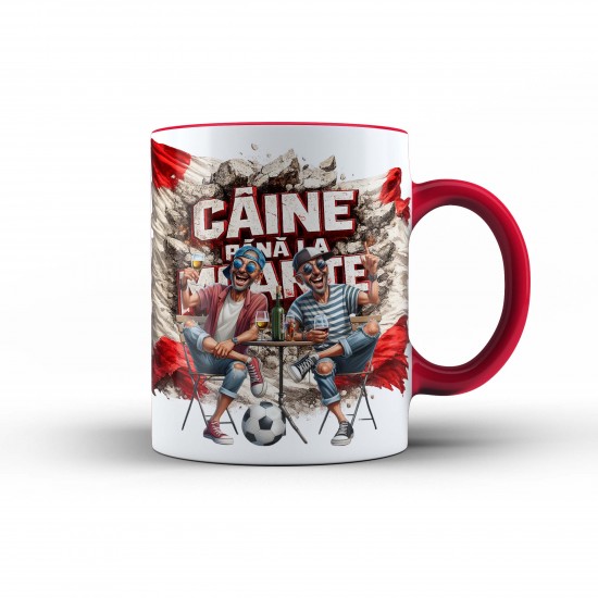 Cană microbist „Câine până la moarte”